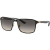 RAYBAN RB 3721 187/11 Unisex Sunglass Black On Arista