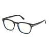 TOM FORD FT 5868-B 001 Men Optical Frame Shiny Black