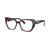 PRADA VPR 18W VIY-101 Women Optical Frame Garnet
