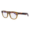 TOM FORD TF 5807-B 096 Unisex Optical Frame Transparent olive brown