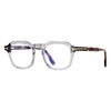 TOM FORD TF5836-B 020 Men Optical Frame Shiny Grey Crystal