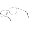 LINDBERG LB 5545 001 Men Optical Glasses Blue