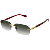 GUCCI GG1221S-006 56 - 3 pcs Gucci Gold Square