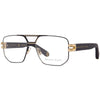 PHILIPP PLEIN VPP022 0302 58 - METAL SHEET PHILIPP PLEIN Black gold Square