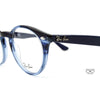 Ray-Ban RB2180 V Unisex Optical Frame BLUE
