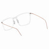 LINDBERG LB6505 54 Unisex Optical Frame Transparent