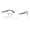 RAYBAN RB6488I 2500 53 - 3 pcs Rayban Gold brown Square