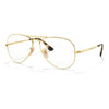 RAYBAN RB6489 2500 58 - Metal full Rayban Gold Aviator