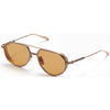 AKONI AKS 511B 54 Unisex Sunglass GOLD