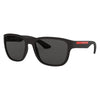PRADA SPS 01U DG0-5S0 Unisex Sunglasses BLACK