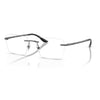 RAYBAN RB6506I 2502 55 - 3 pcs Rayban Silver Square