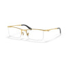 RAYBAN RB6323I 2500 52 - Metal Supra Rayban Gold Square