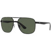 RAYBAN RB3678I 002/71 Unisex Sunglass Black