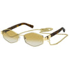 MARC JACOBS MARC 496/S LPE06 55 - Metal full MARC JACOBS Gold brown Ladies