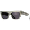 PALM ANGELS PERI052 0907 Unisex Sunglass Grey Crystal