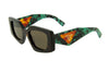 PRADA SPR 15Y 2AU-06B Women Sunglasses BROWN