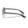 PRADA SPS A52 5AV3M1 58 - METAL SHEET Prada Gunmetal Aviator