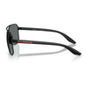 PRADA SPS A53 DG05Z1 62 - METAL SHEET Prada Black Square