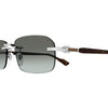 GUCCI GG1221S 008 56 - 3 pcs Gucci Silver Square