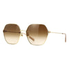 GUCCI GG1285SA 002 Women Sunglass GOLD