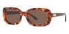 COACH HC8358U 571173 Women Sunglasses Pearlescent Amber Tortoise
