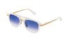 DITA DTS416-A-02 Unisex Sunglasses White Swirl