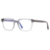 TOM FORD TF5818 020B 51 Men Optical Frame Grey Crystal