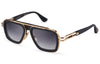 DITA DTS403-A-01 Unisex Sunglasses Matte Black - Yellow Gold
