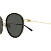 GUCCI GG1849S 001 51 - METAL SHEET Gucci Black gold Round