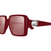 GUCCI GG1692S 005 54 - Sheet full Gucci MAROON Ladies