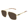 GUCCI GG1676S 002 60 - Metal full Gucci Gold Aviator