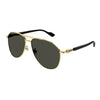 GUCCI GG1220S 001 59 - Metal full Gucci Gold Aviator
