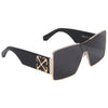 OFF-WHITE OERI14G 7607 141 - METAL SHEET OFF-WHITE Black gold Square