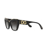 DOLCE&GABBANA DG 6144 501/8G Women Sunglasses BLACK