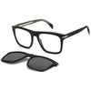 DAVID BECKHAM DB 7000/CS/LE 807 Men Optical with Clip-On Sunglass Black