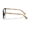 BURBERRY BE2431 4161 52 - Sheet full BURBERRY Black Cateye