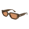 ALEXANDER MCQUEEN MQ0362S 003 Women Sunglasses BROWN