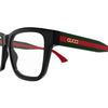 GUCCI GG1870O 005 56 - Sheet full Gucci Black red Square