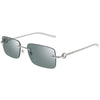 GUCCI GG1703S 002 55 - 3 pcs Gucci Silver Square