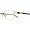 GUCCI GG1801O 002 54 - Metal full Gucci Gold Square