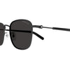 MONT BLANC MB0392SA 001 55 - Metal full MONT BLANC Black Square