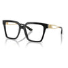 DOLCE & GABBANA DG3376B 3355 53 - METAL SHEET DOLCE&GABBANA Black Ladies