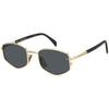 DAVID BECKHAM DB 1129/S RHLIR Men Sunglasses Gold and black