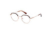 GIGISTUDIOS 6611//0 MAYA M/ROUND Unisex Optical Frame Pink & Demi Brown