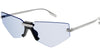 ALEXANDER MQ0322S-002 Unisex Sunglasses GUNMETAL