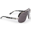 PALM ANGEL PERI10I 7607 135 - Metal Supra Palm Angels Black Aviator