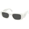PRADA SPR 17W 142-5S0 Unisex Sunglass White