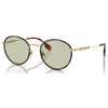 BURBERRY B 3148-D 1109/2 - Metal full BURBERRY Gold brown Round