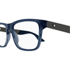 MONT BLANC MB0300O 002 Men Optical Glasses Blue