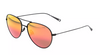 MAUI JIM MJ885-02 Unisex Sunglasses BLACK